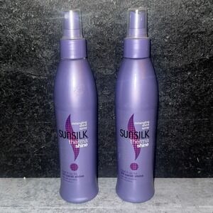 2 Lot Sunsilk Thermashine Detangling Shine Spray 8 oz